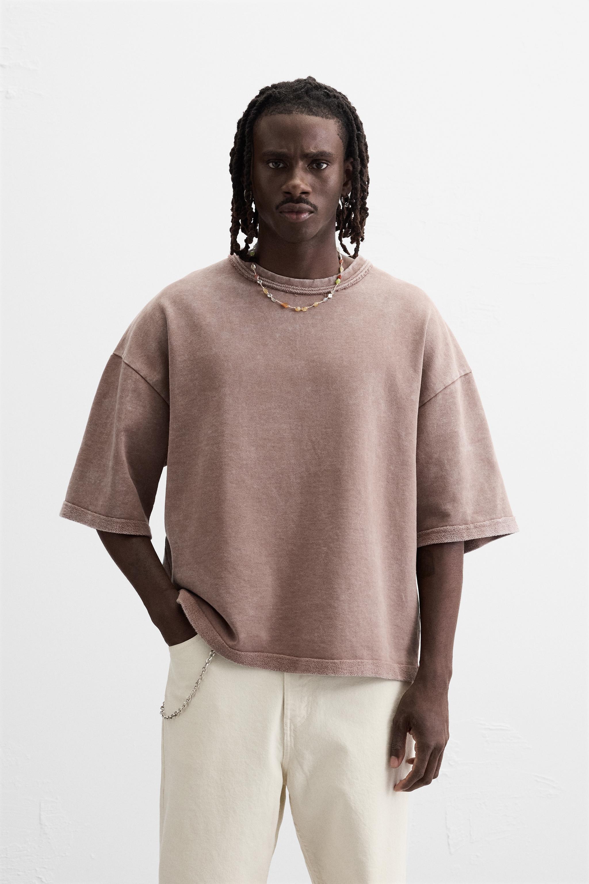 OVERSIZED WASHED SWEATSHIRT Product Image