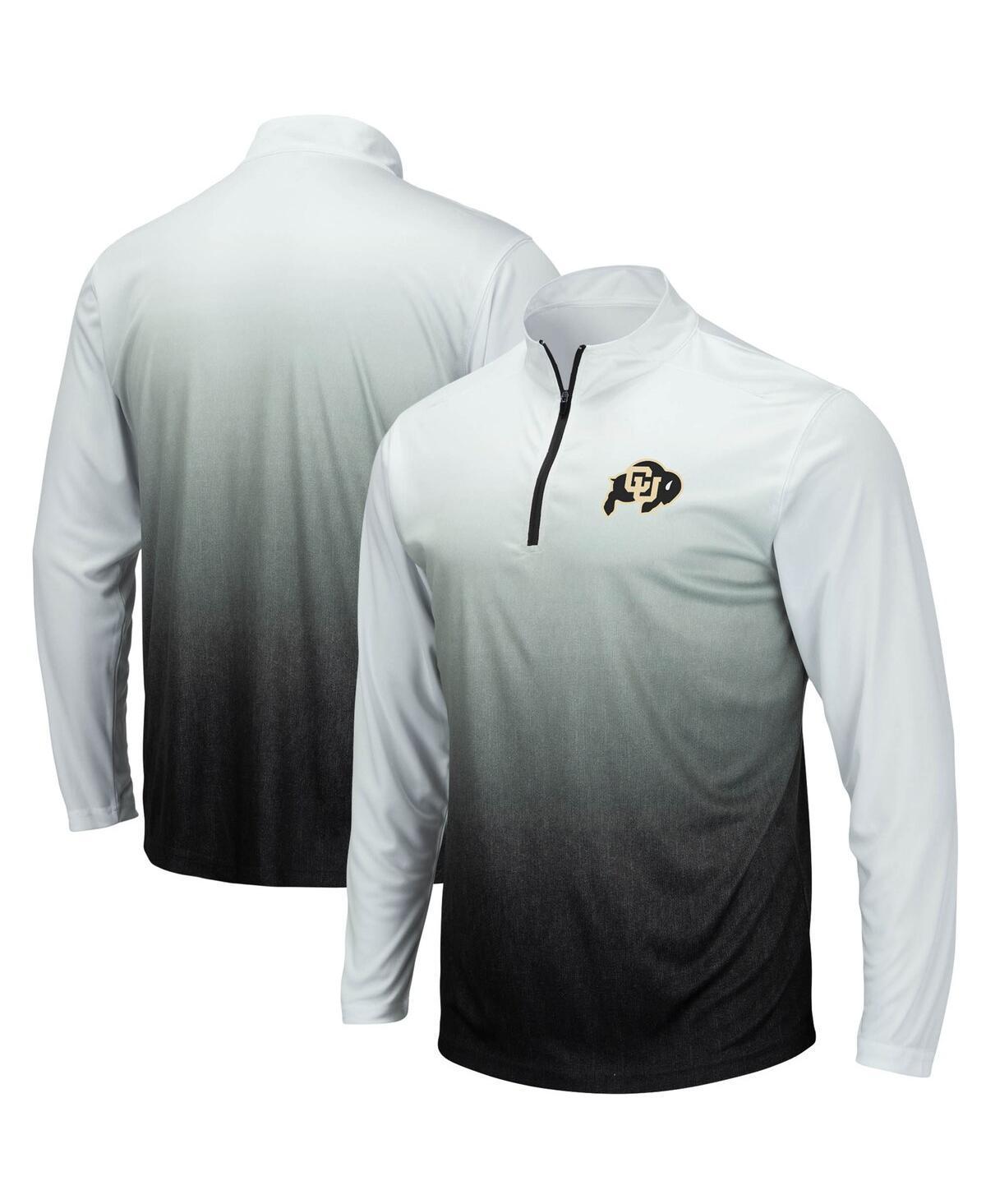 Mens Gray Colorado Buffaloes Magic Team Logo Quarter-Zip Jacket Product Image