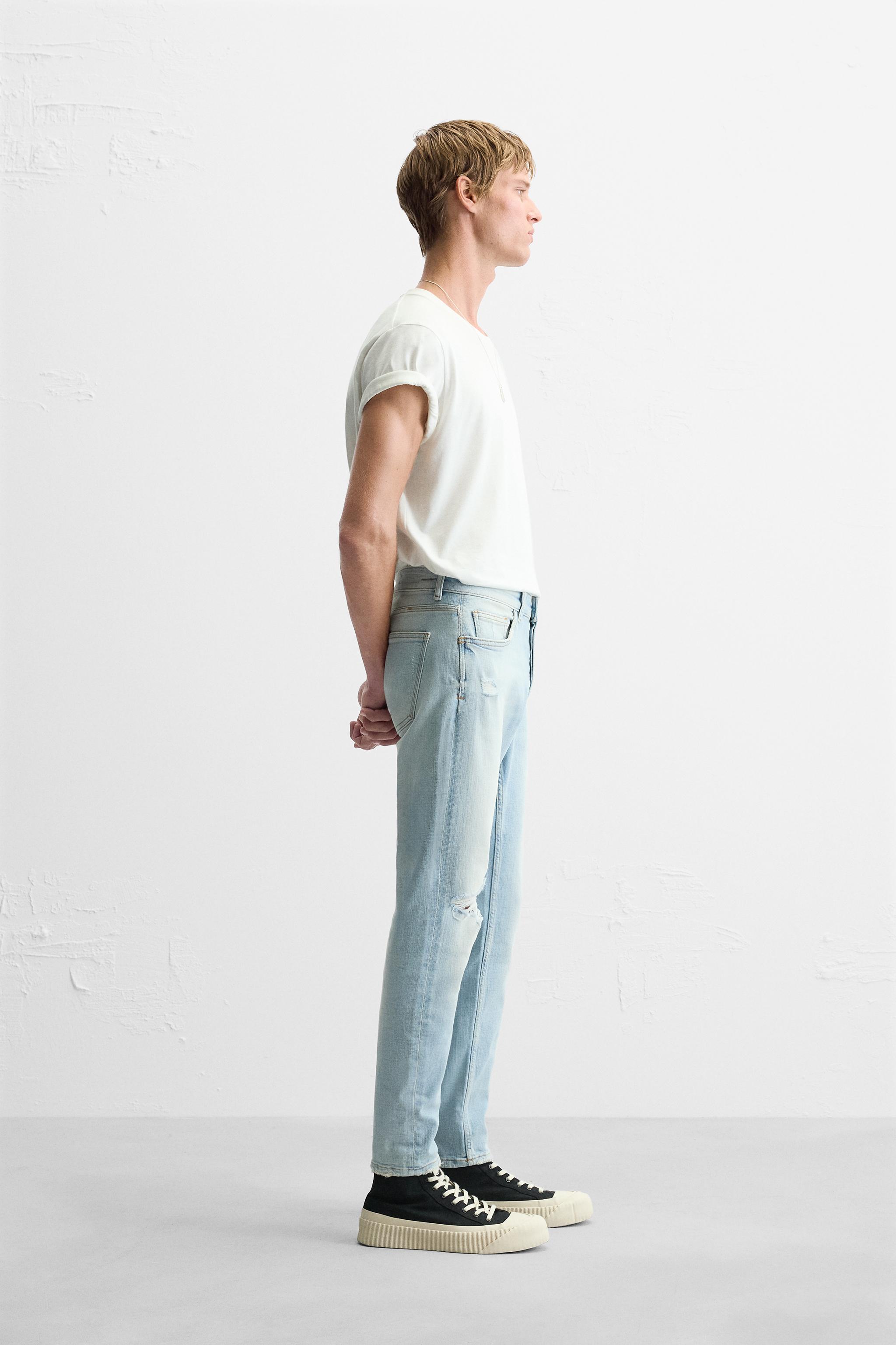 RIPPED SKINNY JEANS Product Image