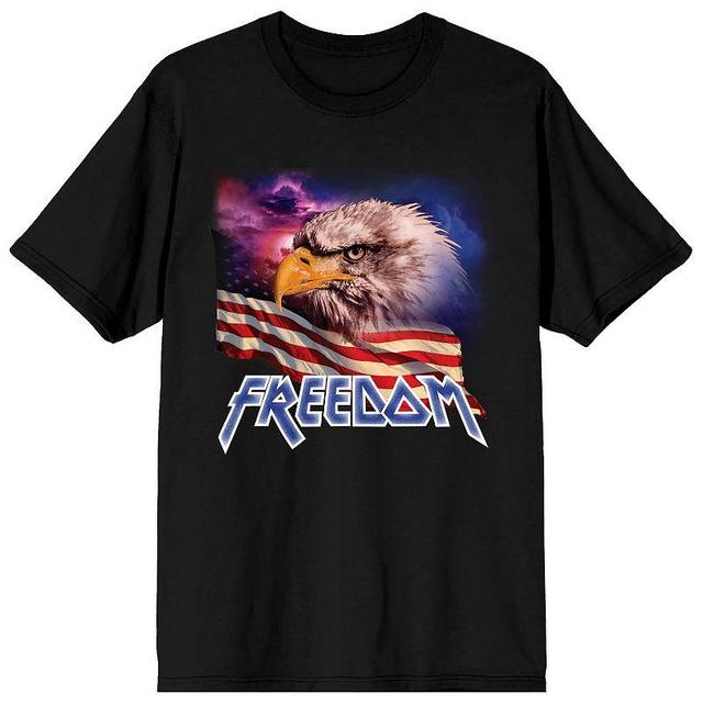 Mens Americana Freedom Eagle Tee Black Product Image