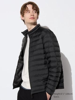 Mens Pufftech Jacket with Anti-Static Black XS UNIQLO US Product Image