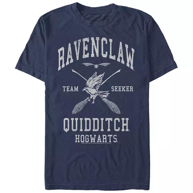 Mens Comfort Colors Harry Potter Ravenclaw Quidditch Team Seeker Graphic Tee Blue Product Image