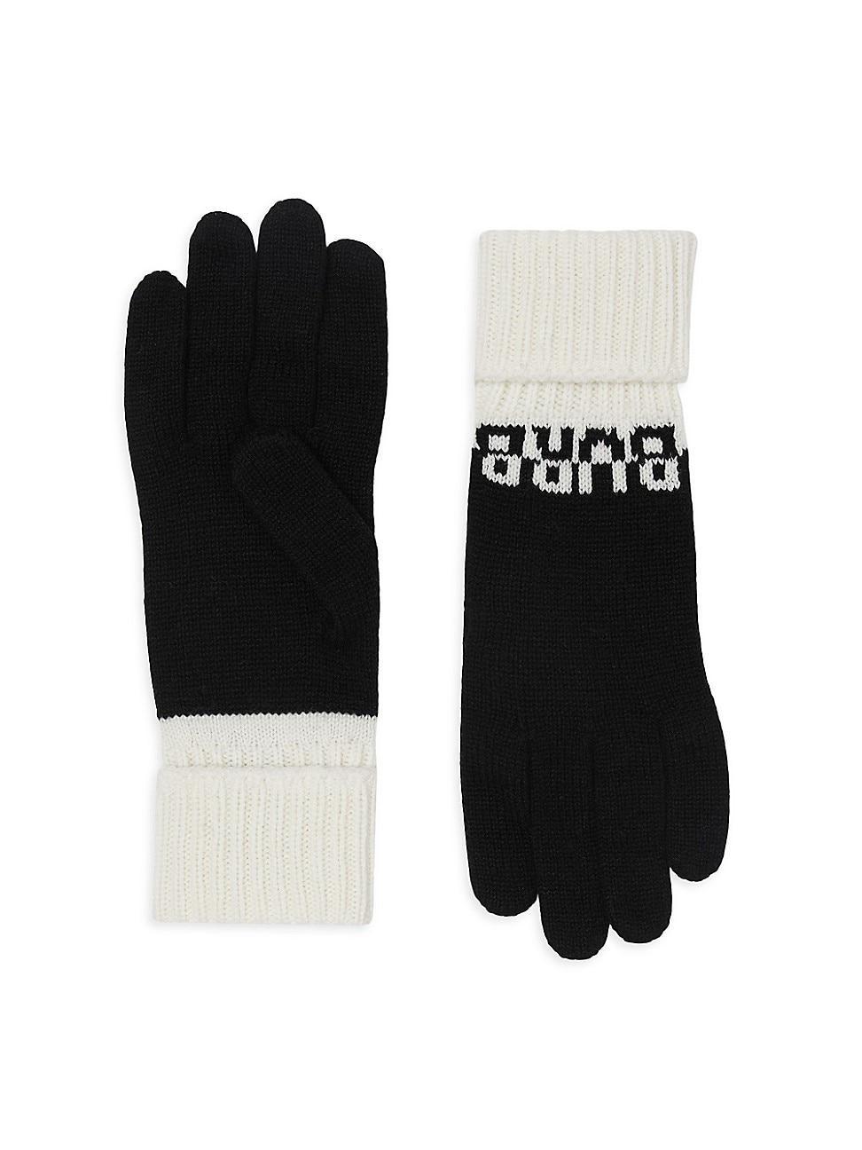 Womens Core Logo Cashmere Gloves Product Image