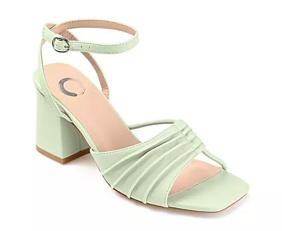 Journee Collection Womens Shillo Block Heel Sandals Product Image