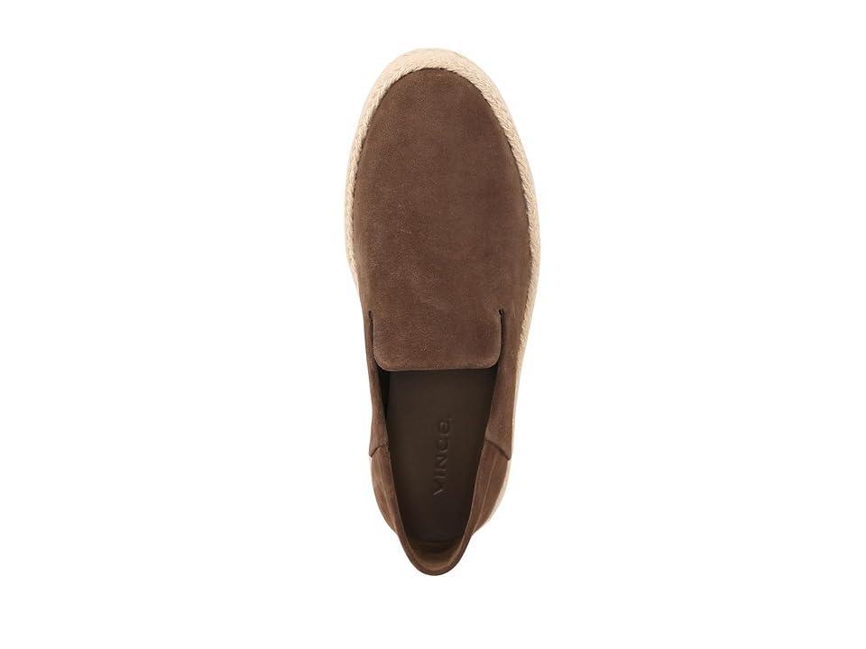 Vince Emmitt Slip-On Espadrille Loafers (Hickory Suede) Men's Lace-up Boots Product Image