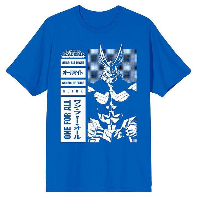 Mens My Hero Academia All Might Tee Product Image