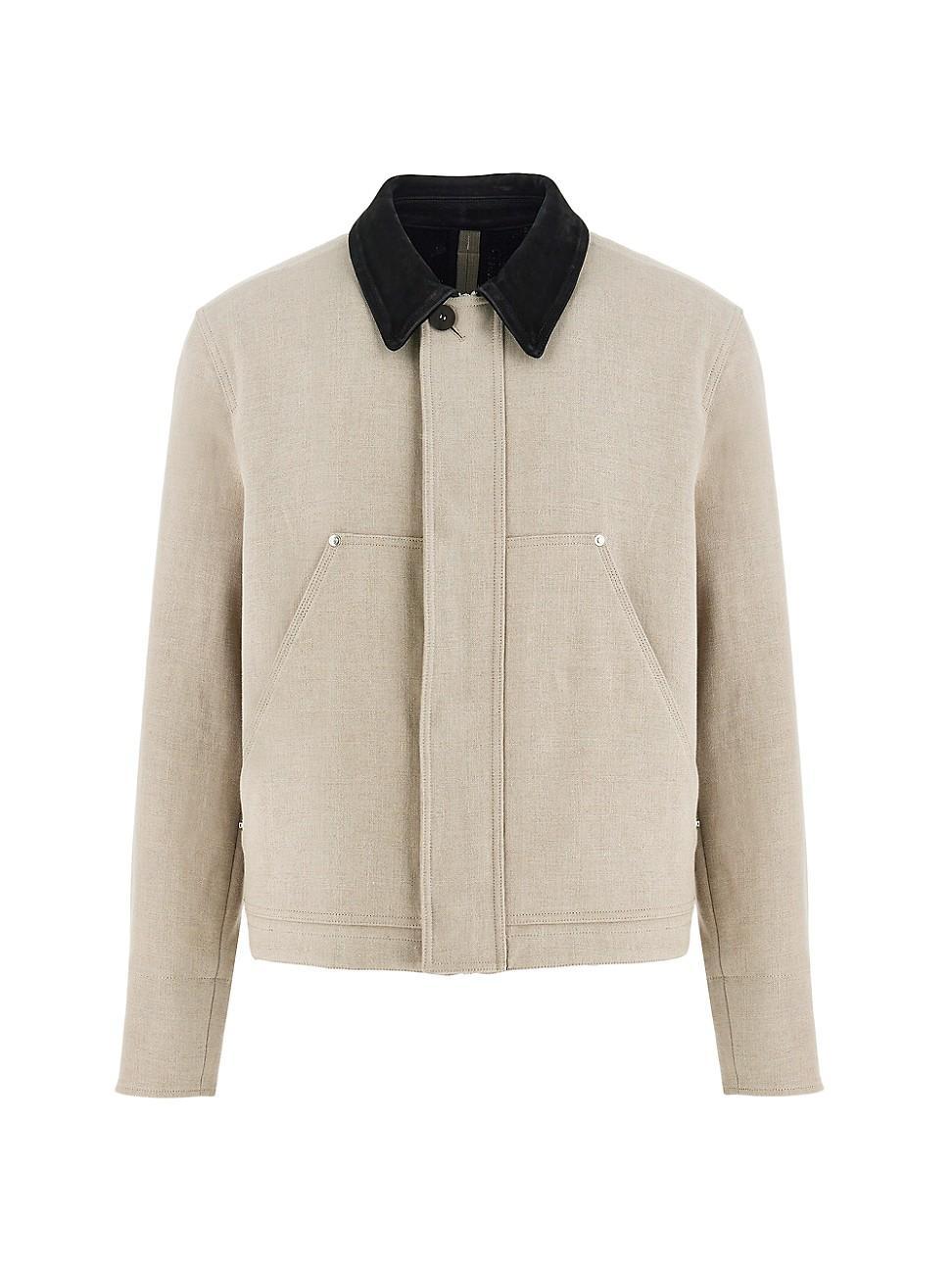 Mens Bonded Linen Jacket Product Image