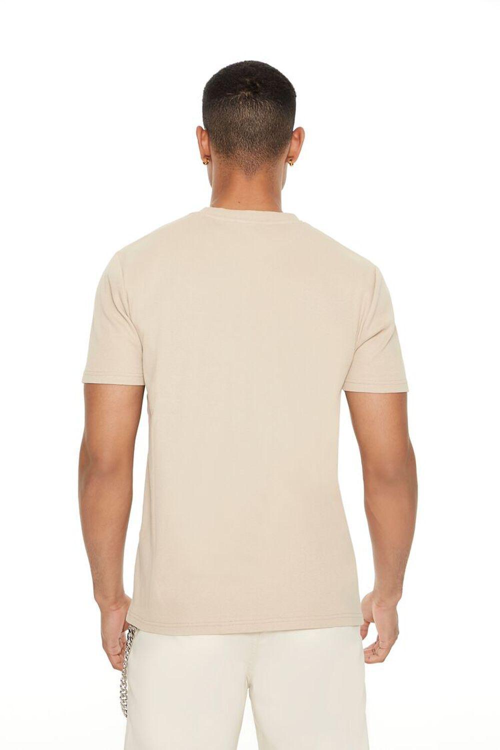 Textured Cotton-Blend Crew Tee | Forever 21 Product Image