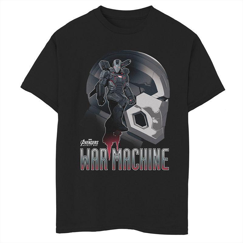 Marvel Mens Avengers Infinity War The War Machine Posed Profile Short Sleeve T-Shirt Product Image