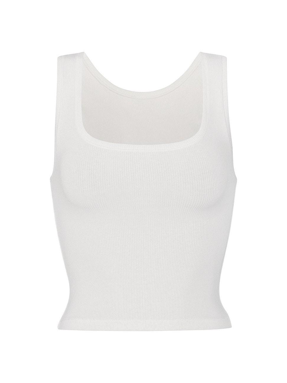 Womens Cotton Rib Tank Product Image