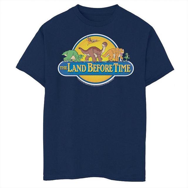 Boys 8-20 Land Before Time Retro Logo, Boys Blue Product Image