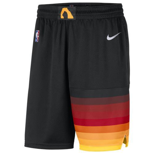 Mens Nike Black Utah Jazz 2020/21 City Edition Swingman Shorts Product Image