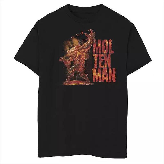 Boys 8-20 Marvel Spider-Man Far From Home Molten Man Word Stack Graphic Tee, Boys Product Image