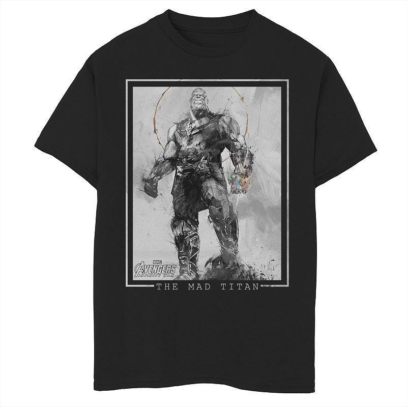 Boys 8-20 Marvel Avengers Mad Titan Thanos Graphic Tee, Boys Product Image