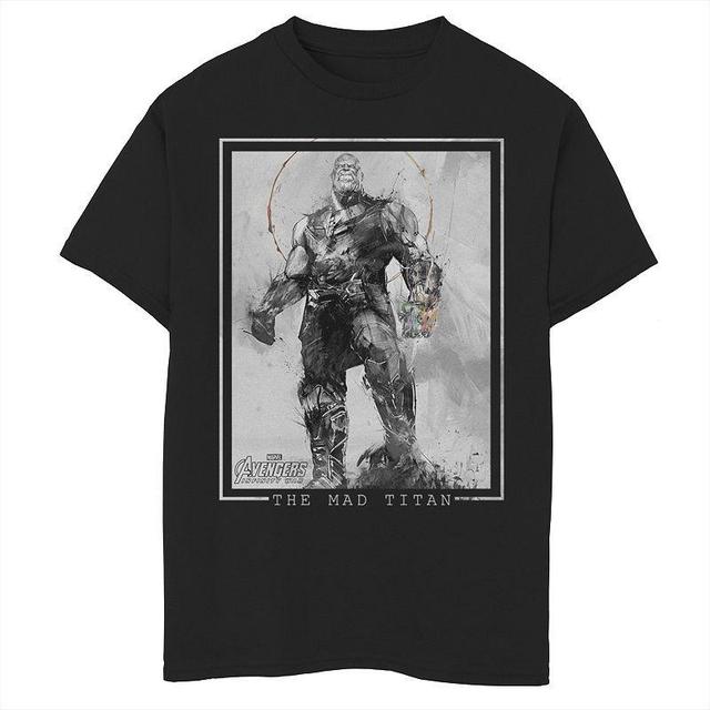 Mens Marvel Avengers Infinity War Thanos The Mad Titan Graphic Tee Product Image