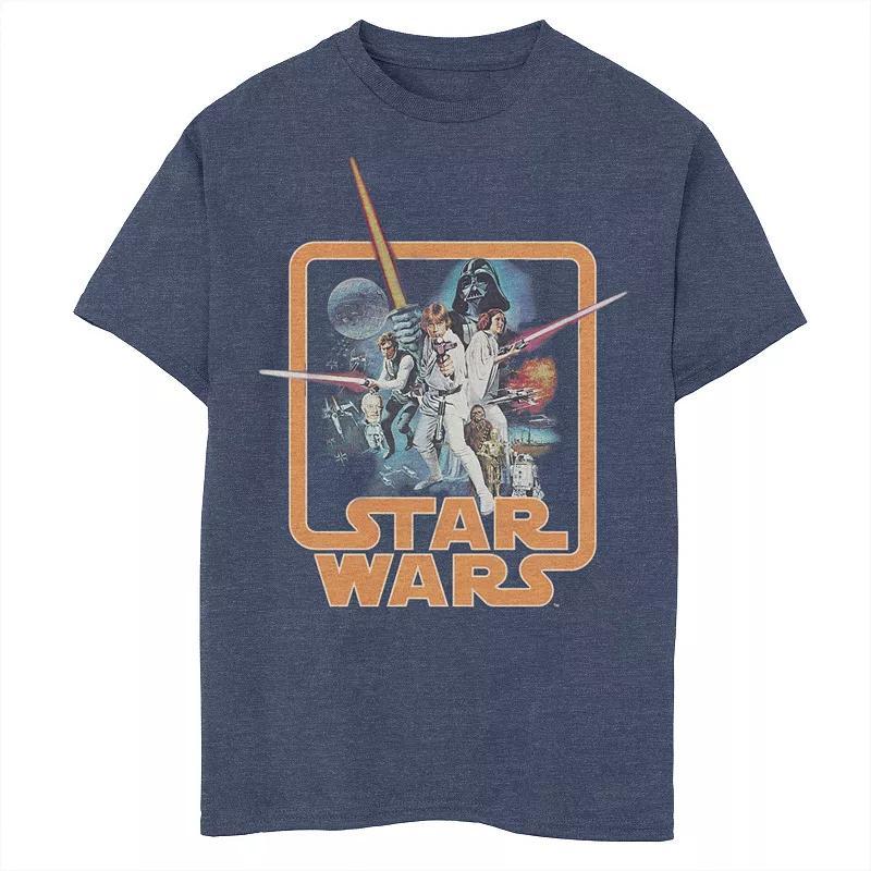 Mens Star Wars Group Classic Poster Tee Product Image