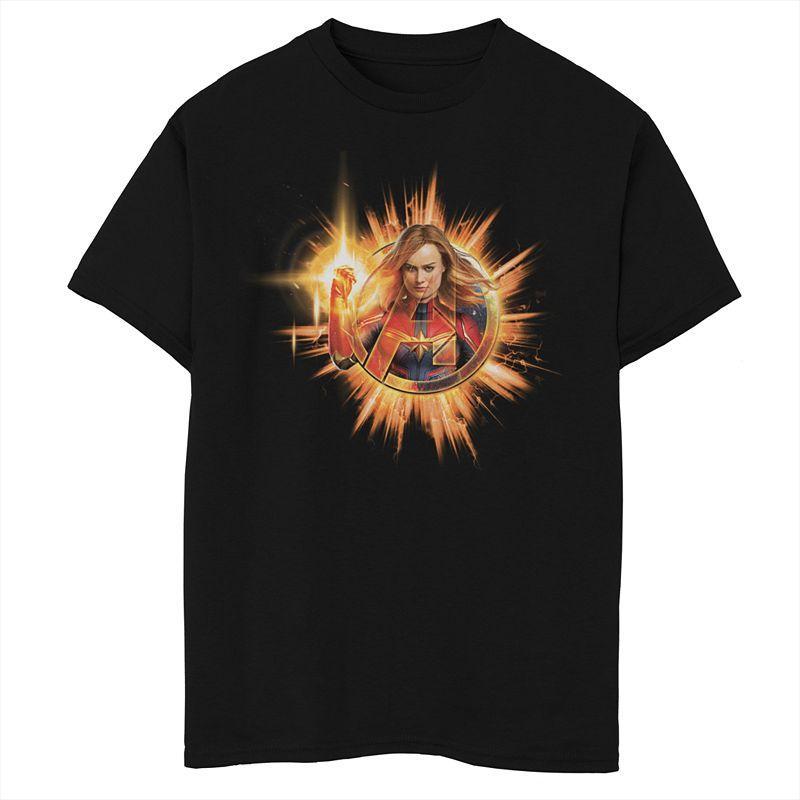 Mens Avengers Fire Marvel Tee Product Image