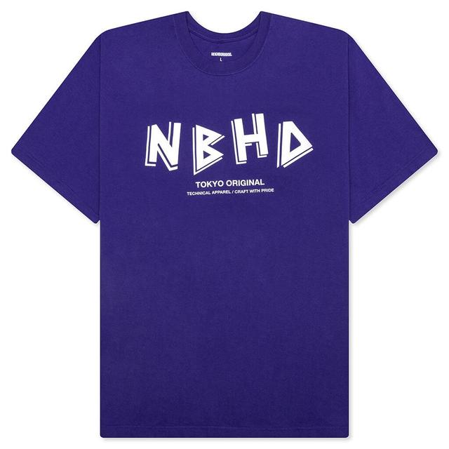 NH S/S Tee 6 - Blue Male Product Image