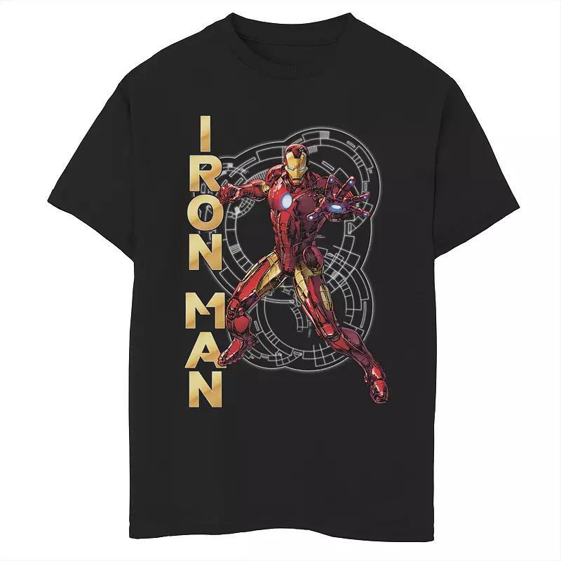 Boys 8-20 Marvel Avengers Iron Man Tech Graphic Tee, Boys Product Image