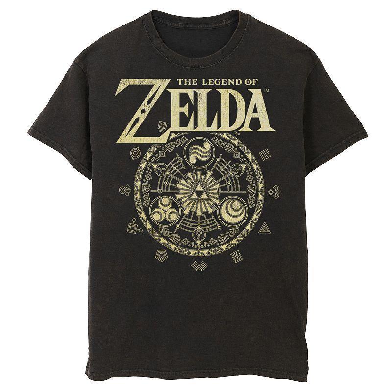 Mens Nintendo The Legend Of Zelda Circle Emblem Logo Tee Product Image