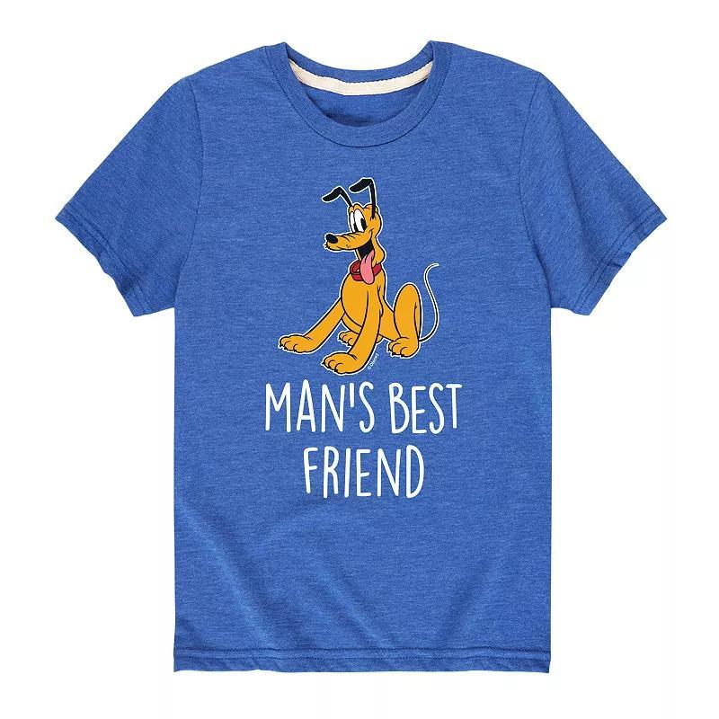 Disneys Mickey Mouse & Friends Pluto Boys 8-20 Mans Best Friend Graphic Tee, Boys Product Image