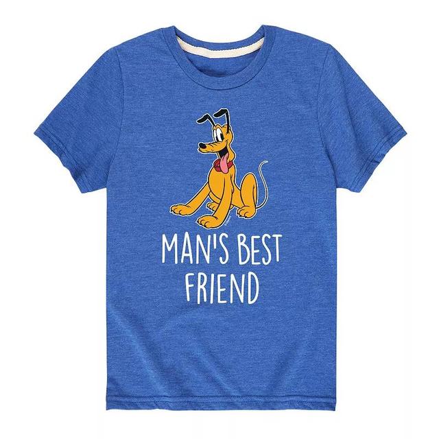 Disneys Mickey Mouse & Friends Pluto Boys 8-20 Mans Best Friend Graphic Tee, Boys Product Image