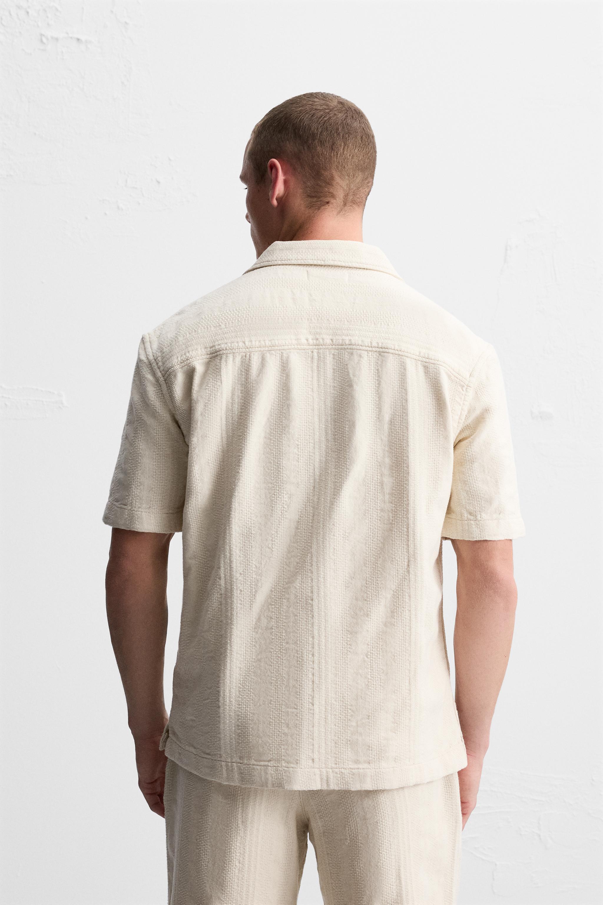 STRIPED JACQUARD SHIRT Product Image