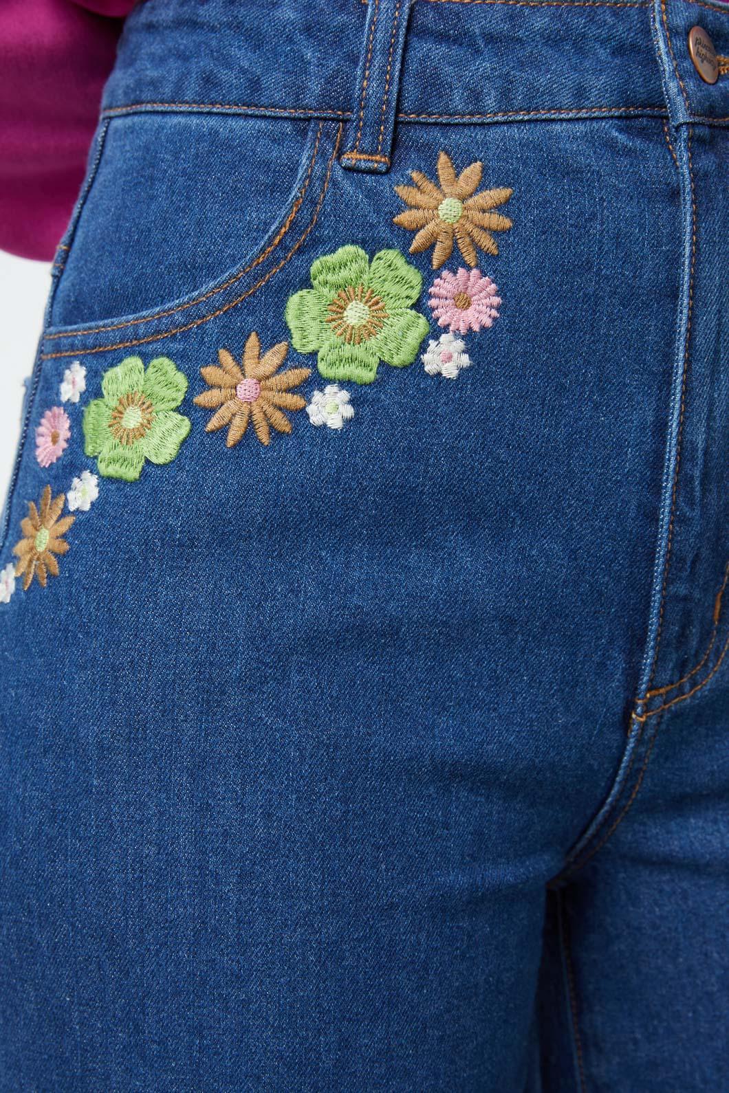 Bridgette Embroidered Jean Product Image