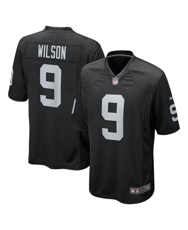 Mens Nike Tyree Wilson Black Las Vegas Raiders 2023 Nfl Draft First Round Pick Game Jersey - Black Product Image