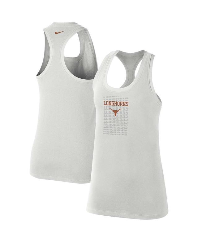 Womens Nike Gray Texas Longhorns Game Time Tank Top Product Image