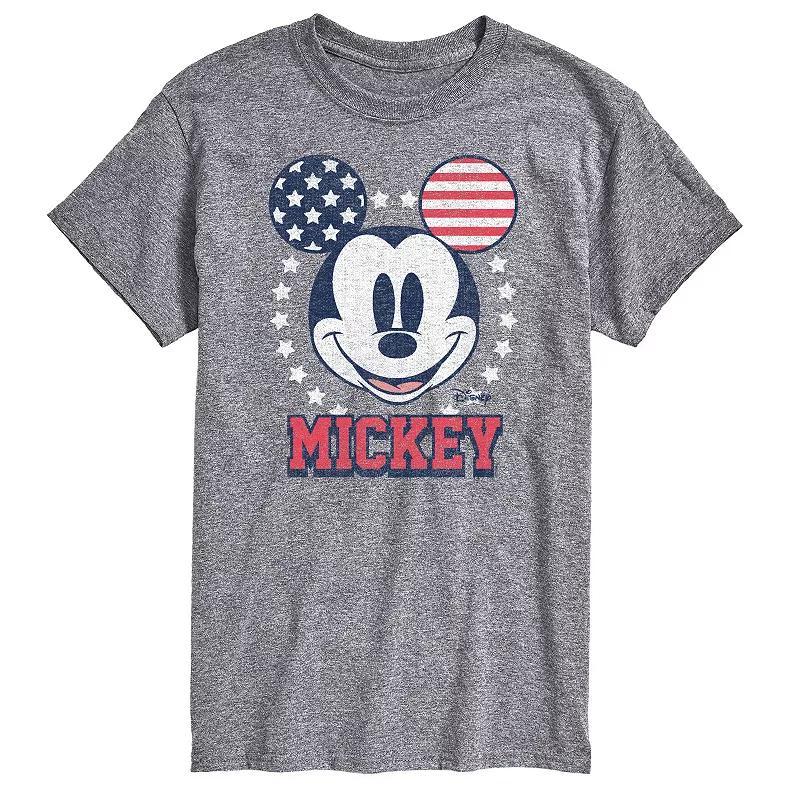 Disneys Mickey Mouse Mens USA Ears Graphic Tee Product Image