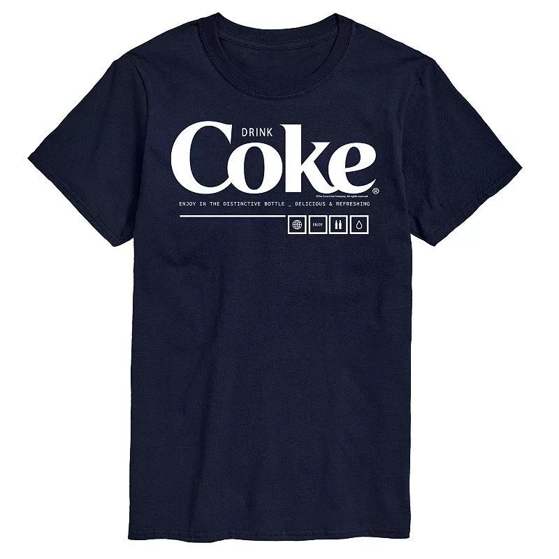 Mens Coca-Cola Drink Coke Enjoy Graphic Tee Product Image