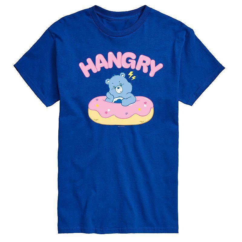 Mens Care Bears Hangry With Donut Graphic Tee Product Image