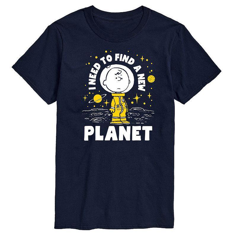 Mens Peanuts Another Planet Graphic Tee Product Image