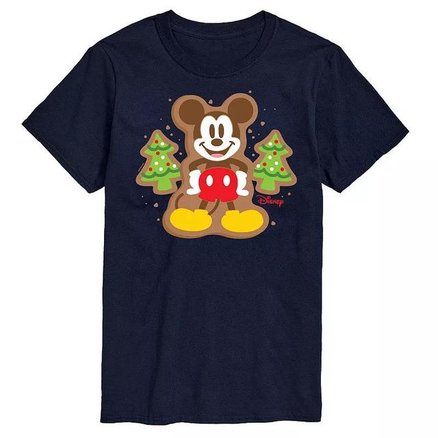 Disneys Big & Tall Mickey Cookie Graphic Tee, Mens Product Image