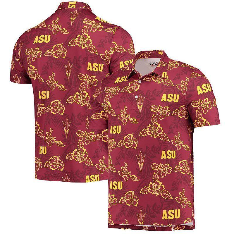 Mens Reyn Spooner Maroon Arizona State Sun Devils Performance Polo Product Image