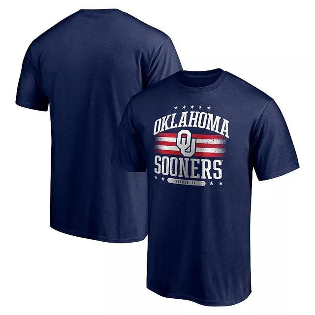 Mens Fanatics Branded Oklahoma Sooners Americana T-Shirt Blue Product Image