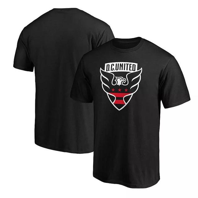 Mens Fanatics Branded Black D.C. United Logo T-Shirt Product Image