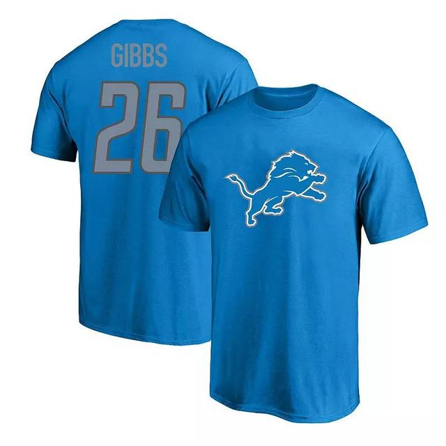 Mens Fanatics Branded Jahmyr Gibbs Detroit Lions Big & Tall Player Name & Number T-Shirt Product Image