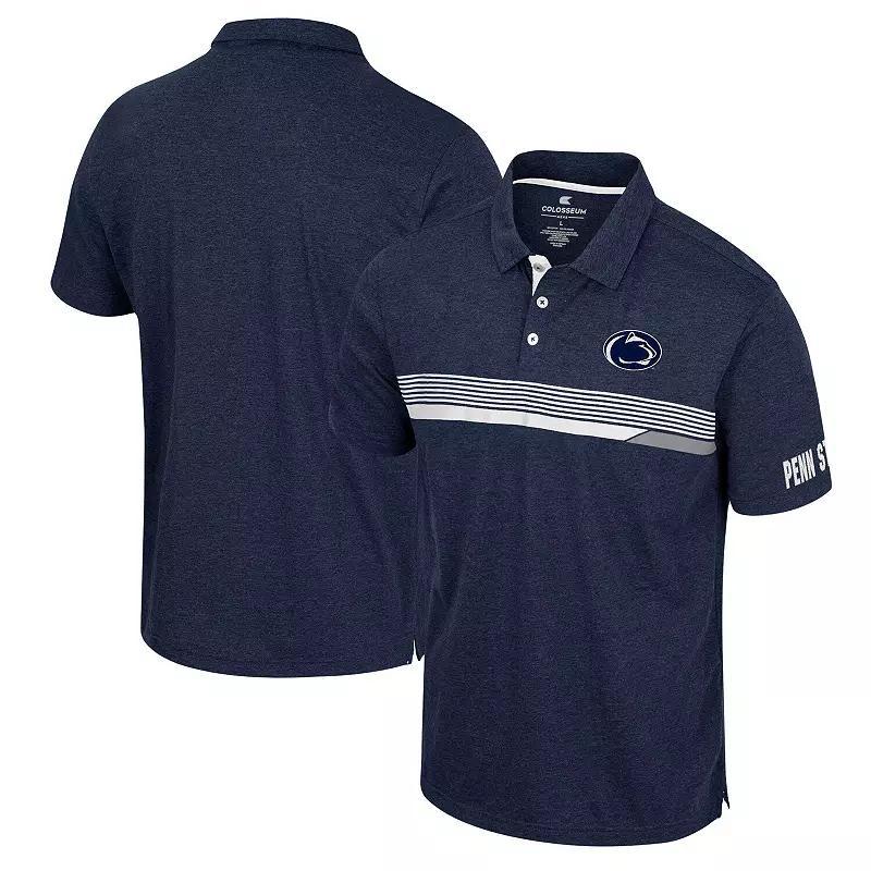 Mens Colosseum Penn State Nittany Lions No Problemo Polo Blue Product Image