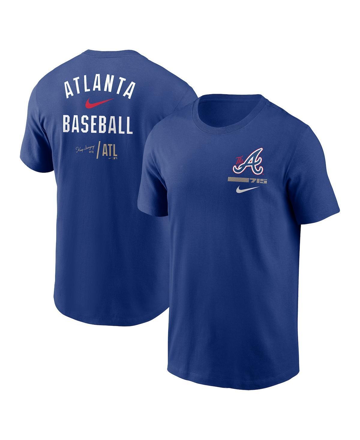 Mens Nike Royal Atlanta Braves 2023 City Connect T-shirt Product Image