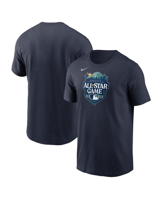 Mens Nike  Navy 2023 MLB All-Star Game Logo T-Shirt Product Image