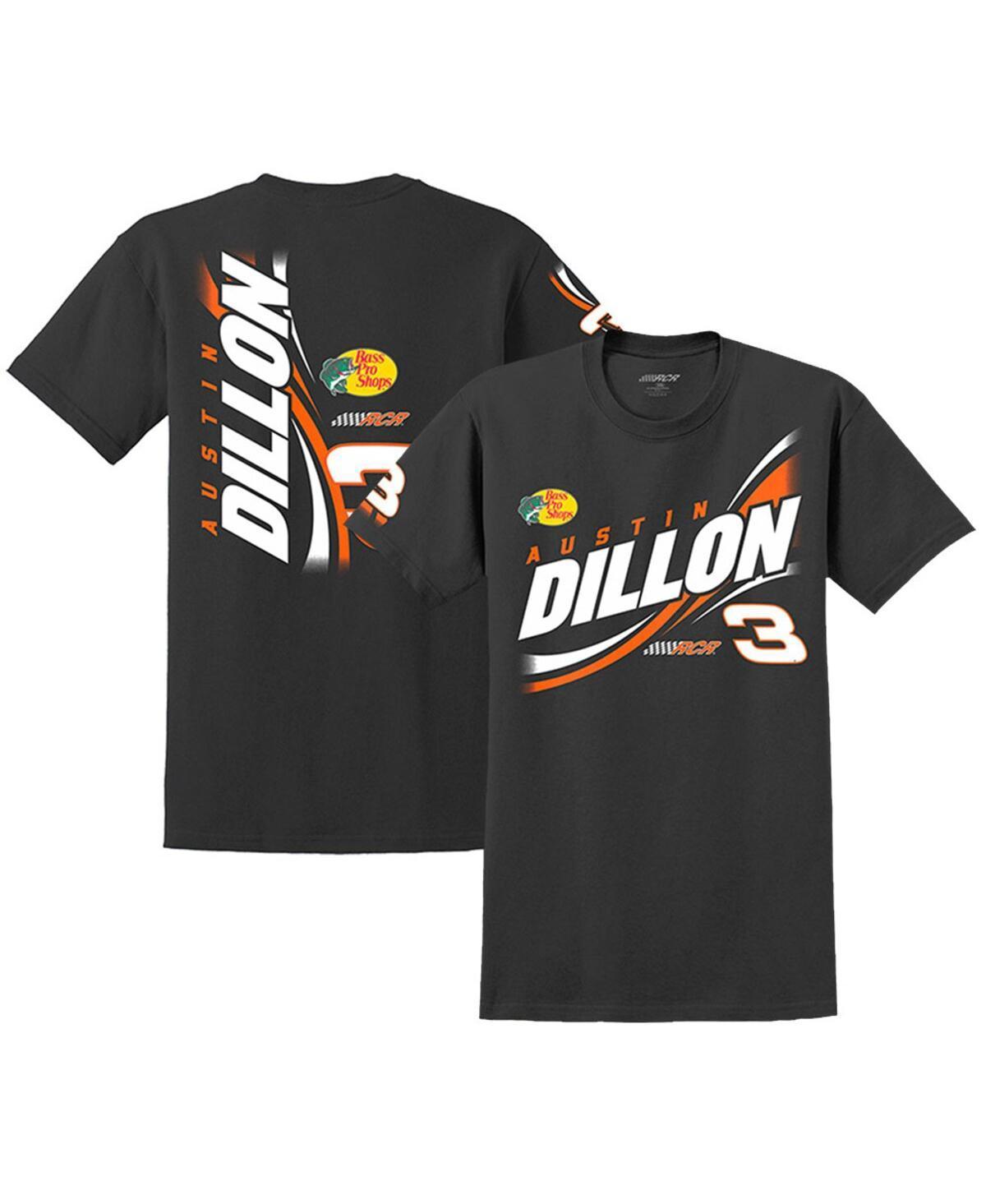 Mens Richard Childress Racing Team Collection Black Austin Dillon Lifestyle T-shirt Product Image