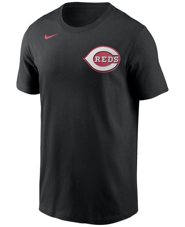 Nike Cincinnati Reds Mens Swoosh Wordmark T-Shirt Product Image