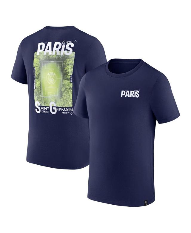 Nike Mens Navy Paris Saint-Germain Photo T-Shirt Product Image