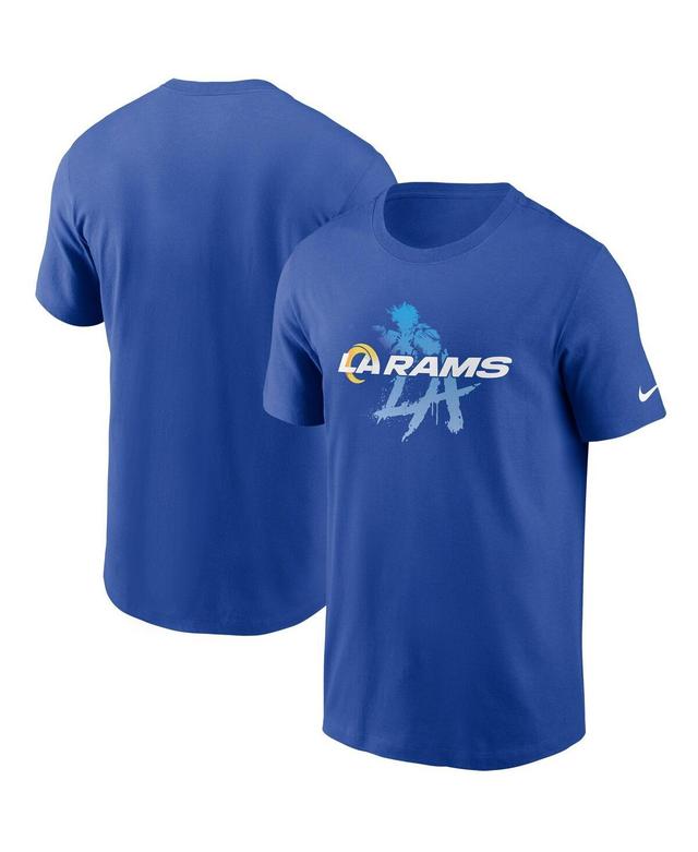 Mens Nike Royal Los Angeles Rams Hometown Collection Just Play T-shirt Product Image