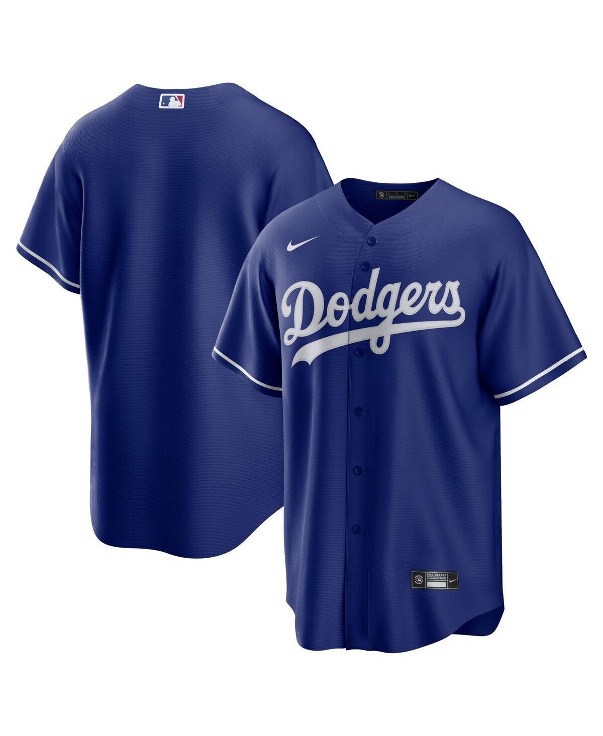 Nike Mens Royal Los Angeles Dodgers Big Tall Alternate Replica Team Jersey - Royal Product Image