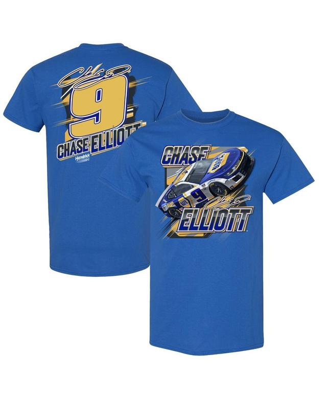 Mens Hendrick Motorsports Team Collection Royal Chase Elliott Blister T-shirt Product Image