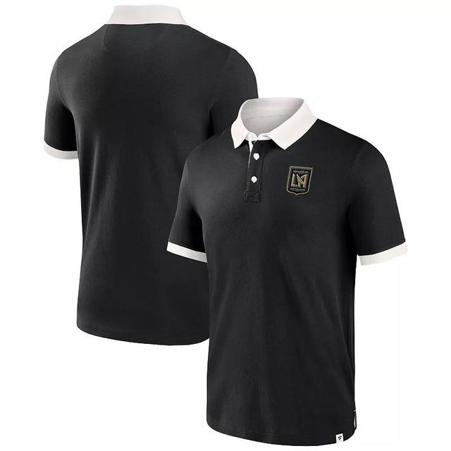 Mens Fanatics Branded Black LAFC Second Period Polo Shirt Product Image