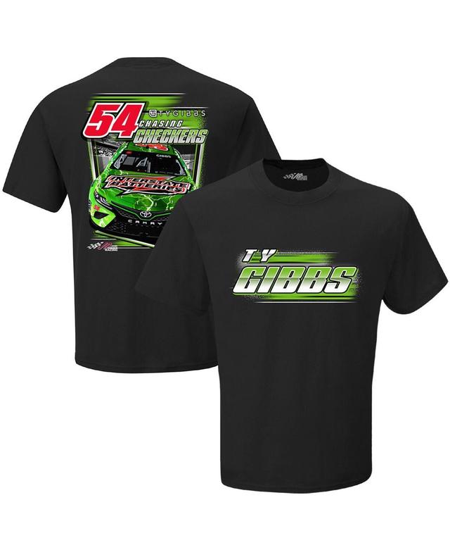 Joe Gibbs Racing Team Collection Mens Black Ty Gibbs Interstate Batteries Dominator T-Shirt Product Image